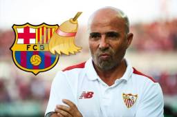 Sampaoli haría una 'limpieza' en el Barcelona si llegaría a dirigirlo.