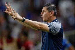 Árnold Cruz dio sus valoraciones de la derrota de Honduras ante Qatar y ya habla del cruce de cuartos ante México. Foto AFP