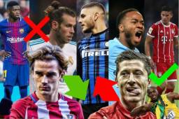 Atentos a lo últimos movimientos que se han dado en el mercado europeo. Lewandowski, Usain Bolt, James, Bale, Dembelé, Pep Guardiola, protagonistas del día.