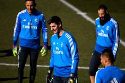 El Real Madrid ya se encuentra en Barcelona para el juego de ida de las semifinales de la Copa del Rey.