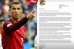 Cristiano recibió mediante redes sociales una oferta de un equipo de la segunda división de Irlanda.