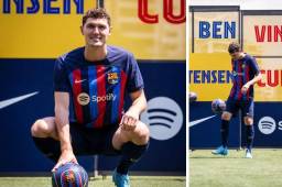 Andreas Christensen ya se puso la camisa del FC Barcelona. Así fue su presentación oficial ante los medios.