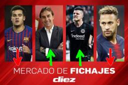En directo: Los últimos rumores y fichajes en el fútbol de Europa. Neymar, Lopetegui, Jovic son trending.