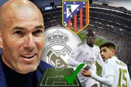 Zidane ha confirmado su lista de convocados y ya tiene definido su 11 titular para el partido de este sábado ante el Atlético de Madrid (9:00 am de Honduras). Gareth Bale se queda afuera. ¿Y Eden Hazard?