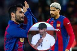 Ronald Araújo rompió el silencio y fulminó a Gundogan delante de todos.