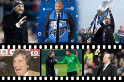 Pasando por José Mourinho, Rafa Benítez, Brendan Rodgers hasta Thierry Henry… son los nombres de entrenadores que han tenido los catrachos en el extranjero. Campeones del mundo, de la Champions etc.