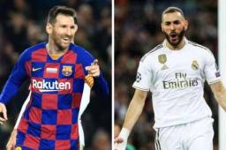Messi y Benzema no sumaron goles este fin de semana en la Liga de España.