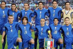 Esta fue la Selección de Italia que se coronó como monarca de la Copa del Mundo en Alemania 2006.