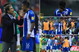 La selección de Honduras no pudo ante México en el estadio Azteca por la quinta fecha de la eliminatoria rumbo a Rusia 2018.
