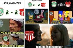 Marathón empató 2-2 con el Vida y se queda sin opciones de ganar la pentagonal de torneo Apertura. Los memes no pueden faltar.