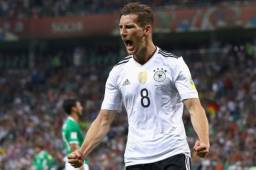 León Goretzka fue uno de los mejores jugadores alemanes del certamen de la Copa Confederaciones.