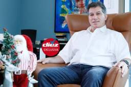 Mateo Yibrín revela que llegó a tener préstamos del Real España hasta por 12 millones de lempiras. NO descarta volver en el futuro. Foto Neptalí Romero.