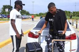 Alberth Elis fue el encargado de llevar al aeropuerto a Rigo Rivas.