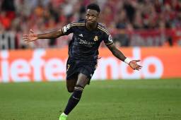 Vinicius fue la gran figura del Real Madrid en Alemania.