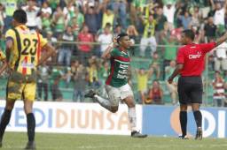 Marathón está abajo en el global 3-0 y busca remontar en el estadio Yankel Rosenthal.