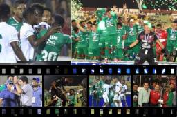 Marathón se coronó campeón de la Supercopa de Honduras al vencer en penales al Platense 4-2 en Comayagua. Hubo mal fútbol, polémica, expulsados y una emocionante tanda de penales.