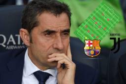 Ernesto Valverde se estaría decidiendo por estos hombres para enfrentar a la Juventus en Turín que de ganar asegura liderato del Grupo D.