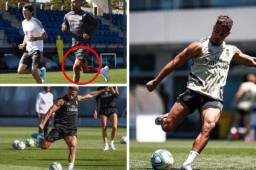 Mariano Díaz ha regresado a los entrenamientos en el Real Madrid, pero ha sorprendido a todos con el deterioro físico que ha sufrido. Atentos al detalle de sus piernas.