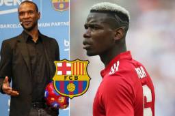 Paul Pogba se ha reunido con el director general del FC Barcelona en Los Ángeles.
