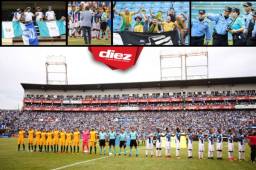 Te mostramos la segunda parte de las imágenes curiosas que dejó la ida del repechaje entre Honduras y Australia. Las banderas de Guatemala flamearon en el Olímpico.