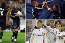 El delantero hondureño fue fichado por el Galaxy en el 2007 y logró hacer una buena relación con David Beckham, la estrella inglesa.
