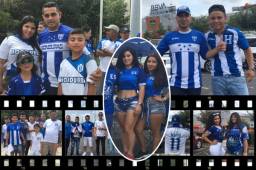 Hondureños y salvadoreños están abarrotando el estadio BBVA Compass de Houston para los partidos El Salvador-Jamaica y Honduras-Curazao. Fotos Daniel Guillén