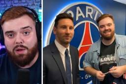 Ibai Llanos estuvo en la cena de despedida de Messi en Barcelona y también en la presentación del argentino con el PSG.