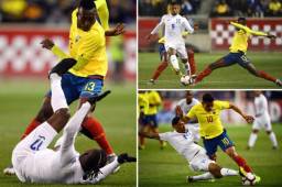 Honduras y Ecuador se enfrentaron en el Red Bull Arena de Nueva Jersey.