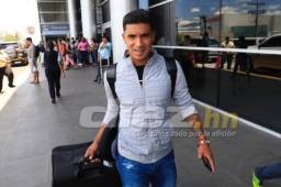 El delantero hondureño llegó ilusionado para estos partidos amistosos ante Puerto Rico y Chile.