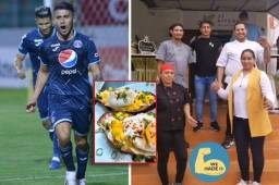 Matías Galvaliz se convierte en el cuarto futbolista activo del Motagua que ostentan de un restaurante.