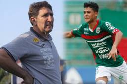 Héctor Vargas no está contento con el rendimiento de Christian Cálix.
