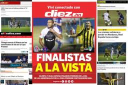 Olimpia y Real España se impusieron en la ida de semifinales de Liga Premier Centroamericana ante Alianza y Comunicaciones, respectivamente. Esto amaneció diciendo la prensa de Guatemala y El Salvador.