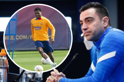 Xavi Hernández: La baja ante Sevilla por covid-19, renovación de Dembélé y el regreso de Ansu Fati
