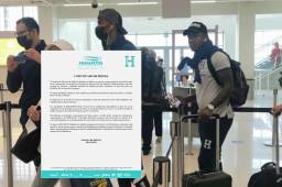 Comunicado oficial: Selección de Honduras llegará después del mediodía a San Pedro Sula y el partido ante Curazao se jugará