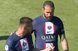 Ya lo hizo cuando jugaba en Barcelona: El gran gesto de Messi con Sergio Ramos en la pretemporada del PSG