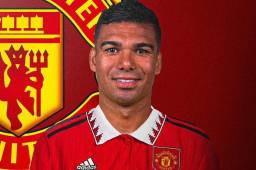 Carlos Henrique Casemiro es nuevo jugador del Manchester United de la Premier League.