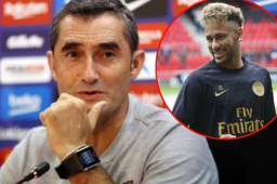 Valverde no descarta que Neymar podría volver al Barcelona en algún momento.