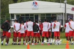 El plantel olimpista inició sus trabajos de pretemporada de cara al Torneo Apertura 2022 bajo el mando del estratega Pedro Troglio. Foto: Marvin Salgado.
