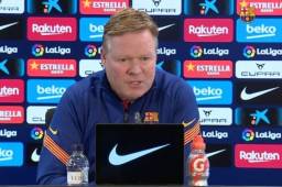Ronald Koeman anima a crear 'un ambiente de que vamos por todo' en el FC Barcelona.