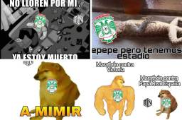 Los crueles memes no perdonan al Marathón por su derrota por 2-0 en la primera semifinal ante Real España disputada en el estadio Olímpico de San Pedro Sula.