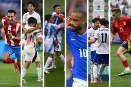 Argentina, Francia, Estados Unidos y España, entre los clasificados a los cuartos de final en los Juegos Olímpicos de París 2024. Foto: AFP