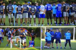 ¡Con nuevos rostros! Con casi nómina completa, la Selección de Honduras realizó su primer entrenamiento de cara al cierre de la eliminatoria