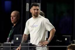 Messi se mostró furioso al finalizar el Inter Miami - Monterrey (1-2) por Concacaf.