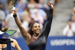 La norteamericana Serena Williams se clasificó a las semifinales del Abierto de Estados Unidos. Foto AFP