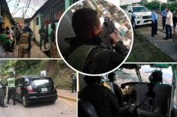 Agentes de la Policía Nacional, Militar, Municipal y cuerpos de investigación e inteligencia están distribuidos por todo el país para las Elecciones Generales en Honduras este domingo 26 de noviembre.