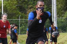 El goleador del Olimpia, Jerry Bengtson, llega inspirado al partido de este día frente al Real España. Fotos cortesía Club Olimpia