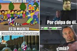 Barcelona derrotó 8-2 al Huesca y se quedó con el liderato en la Liga de España. Los memes no podían faltar.