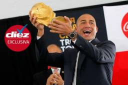 David Trezeguet ha hablado en exclusiva para Diez. Mandó un consejo a la Selección de Honduras. Foto: Mayela López - La Nación.