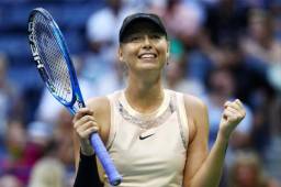 Maria Sharapova sigue avanzando en el US Open al que fue como invitada.