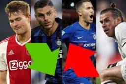 Te presentamos los fichajes 'bomba' que se darían en el mercado de verano en Europa, donde destacan los nombres de Hazard, Mbappé, Pogba y hasta Neymar.